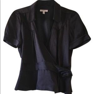 Burberry Wrap Blouse